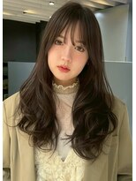 クィーンズガーデンバイケーツーギンザ(QUEEN’S GARDEN by K two GINZA)&nbsp;透明感ダークブラウン/レイヤーカット/艶髪/カール