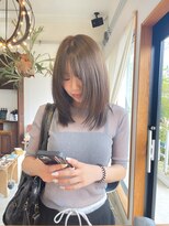 BRIDGE HAIR 【ナチュラルレイヤー/平田晶】オリーブベージュ/髪質改善