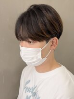 エルマーク メンズパーマ 心斎橋(L-MARK)&nbsp;ニュアンスパーマ/フェザーパーマ/メンズ/ダウンパーマ