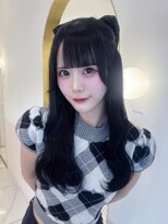リルミー ミュエナ 大須 矢場町(Lilme myuena)&nbsp;ワンホンレイヤー/ミルクティーブロンド/ダークブルー/名古屋