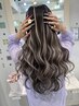 【仕上がり胸下】ラピス最高級エクステ(50cm)60本【池袋/エクステ/髪質改善】
