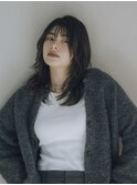 ウルフカット、顔周りレイヤー