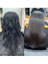 ナチュラル 岩切店(Natural)&nbsp;仙台縮毛矯正ケアルーガ髪質改善トリートメント