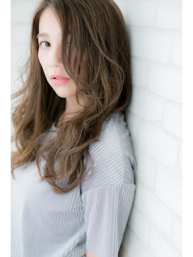 ローマ ギンザ(ROMA Ginza) 『ROMA』バレイヤージュ×無造作ウェーブでこなれ感ロング