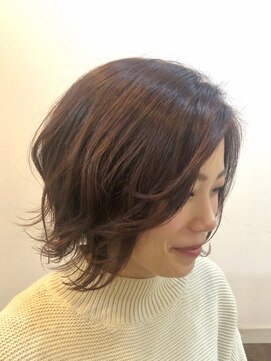 ヘアショップアルファ ほんのりレッドブラウン