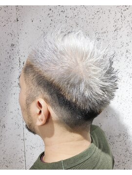 スティードトーキョー(Steed Tokyo) ホワイトアッシュ×スパイキーショート for MEN