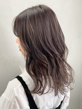 アイティー バイ アルバム 浦和店(IT by ALBUM) モノクローム_オリーブカラーハイライトカラー_ba252521