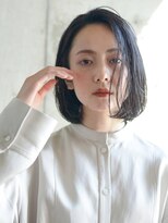 エムクランメイクス 原宿 表参道(m.clan MAKE'S)&nbsp;大人かわいい/マロンベージュ/Aラインボブ/ボブレイヤー/前髪