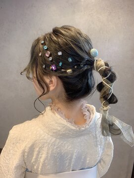 レア(Le'a) 仙台卒業式☆ビジューポニー☆