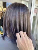 ラビス クローバー(Lovis clover)&nbsp;ブルーラベンダーハイライト/ダブルカラー/エクステ