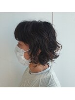 アクセヘアー 町田(acce hair)&nbsp;ボブスタイルゆるウェーブパーマ