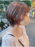 【morio 原宿】ショートマッシュ　ウルフヘア伸ばしかけショート