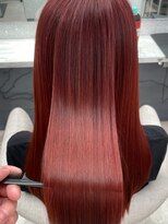 ノイズ オオサカ(NOISM) 【髪質改善】高濃度水素カラー　姫カット