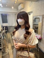 ルフレ 新宿本店1st(Reflet)&nbsp;プルエクステダイヤモンド９０本　#新宿