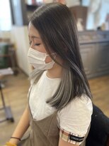 アンダーバーホワイトモデ 河内長野(_WHITE mode)&nbsp;◎20代30代40代イヤリングカラー耳掛け肩ラインストレート小顔