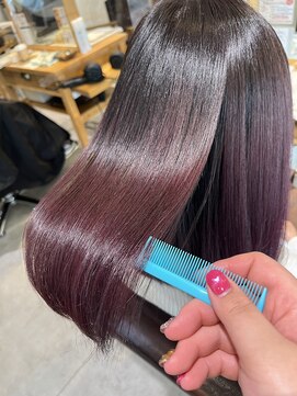 ブレンドバイハピネス(Blend by happiness) チェリーレッド×パウダートリートメント