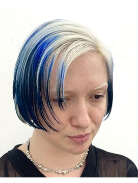 クク 渋谷(QUQU) 3色 ブルー デザインカラー