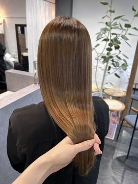 アルコイリスバイドールヘアー(ARCOIRIS by Dollhair) 酸性ストレートうる艶ロング髪質改善トリートメント韓国風都島