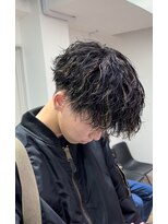 ルースト 京都四条大宮店(ROOST)&nbsp;お洒落度アップ''波巻きパーマ×ハイライト''