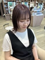 ディーボーイ 健軍店(D-BOY)&nbsp;ブリーチなしダブルカラー／ココアグレージュ