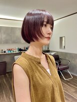 ラパンセ ブラン(LA PENSEE BRUN)&nbsp;【LAPENSEE _runa】チェリーピンクボブ