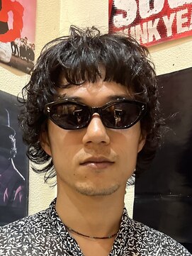 ヘアカロン 熊本本店(Hair CALON) メンズパーマスパイラルパーマショートバング