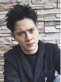 ブルーブラックスパイキーショート