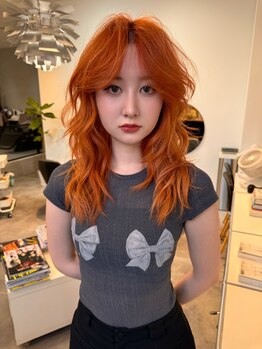 リッチ(RITZY)の写真/【駅近ラクラク】充実のクーポン内容をCheck♪艶、色モチ、潤い抜群の透明感カラーで憧れの外国人風に★
