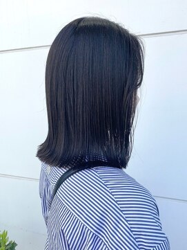 マザー(MOTHER) ミディアム大人ボブ/髪質改善/下北沢/シンプルストレート