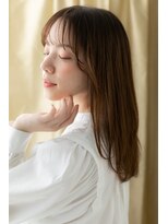 カバーヘア ブリス 北浦和(COVER HAIR bliss) □アプリコットオレンジ小顔レイヤーカット316-3北浦和30代40代