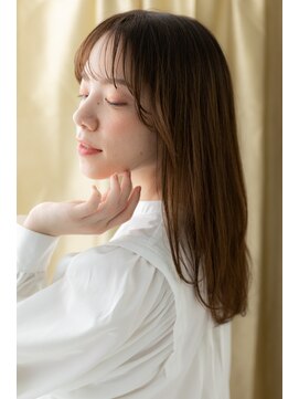 カバーヘア ブリス 北浦和(COVER HAIR bliss) □アプリコットオレンジ小顔レイヤーカット316-3北浦和30代40代