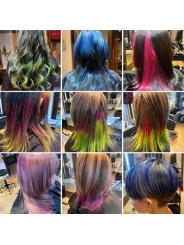 ムガ(MUGA)の写真/人気のケアブリーチで透明感のあるカラーが叶う！ダメージレスで艶のある仕上がりに♪色持ちも◎