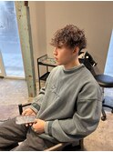 プードルパーマ 波巻きプードル