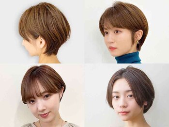 ファミリー(Family)の写真/骨格や髪質をもとに細部まで計算されたショートヘアで、どの角度から見ても美しい立体感のある横顔美人に♪