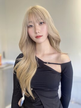 シー(SEA) ワンホンレイヤー/ホワイトベージュブロンド