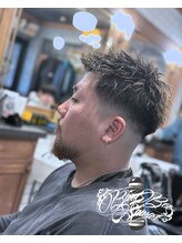 サワーズ(Barber SAWAS) ミドルフェードスパイキー
