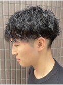 ニュアンスパーマ/ベリーショート/韓国マッシュ/松戸駅/men's
