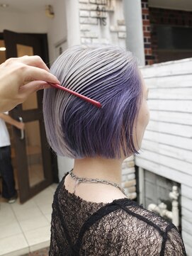 ミーム 原宿 表参道(meme) !ダブルカラーハイトーンケアブリーチデザインカラー#原宿