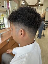 フェリア サウスガーデン(felia southgarden)&nbsp;スッキリフェード刈り上げ×ツイストパーマ#静岡市