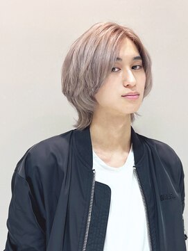 アース 溝の口店(HAIR&MAKE EARTH) メンズウルフ[溝の口/髪質改善/縮毛矯正/白髪ぼかし]