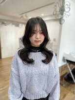 ハピネス クローバー 八木店(Happiness CLOVER)&nbsp;ロングレイヤー 髪質改善ストレート レイヤーカット