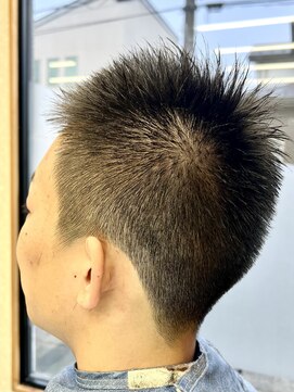 ヘアーサロン アレジ メンズベリーショート