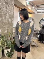 リラ バイ クオーレ(LIRA by CUORE)&nbsp;髪質改善ナチュラル艶ボブスタイル