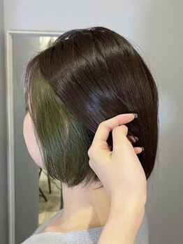 エメヘアー(Eme hair)の写真/透明感溢れるカラーや、個性的なカラーまで【Eme】hairにお任せください◎ケアしながら理想のヘアへ…☆