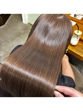 メゾンリビング 庚午(Maison Living) 髪質改善カラー×ロング×アッシュベージュ