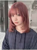 新潟ペーピンクベージュミルクティーピンクチェリーレッドカラー