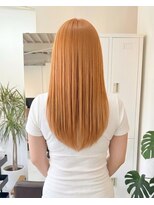零秒女髪 千里丘店&nbsp;上品な大人女性向け艶カラーのロングストレート髪質改善艶感