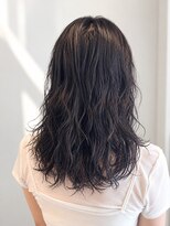 美容室 レア(lea) leaウェット質感レイヤーパーマスタイル