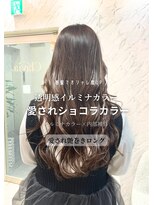 クラヴィア エクラート 梅田店(CLAVIA.ECLART) 【梅田/東梅田】透明感カラー/レイヤーカット/オリーブベージュ