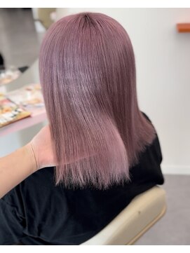 ミミヘアーガーデン(mimi hair garden) ピンクカラー